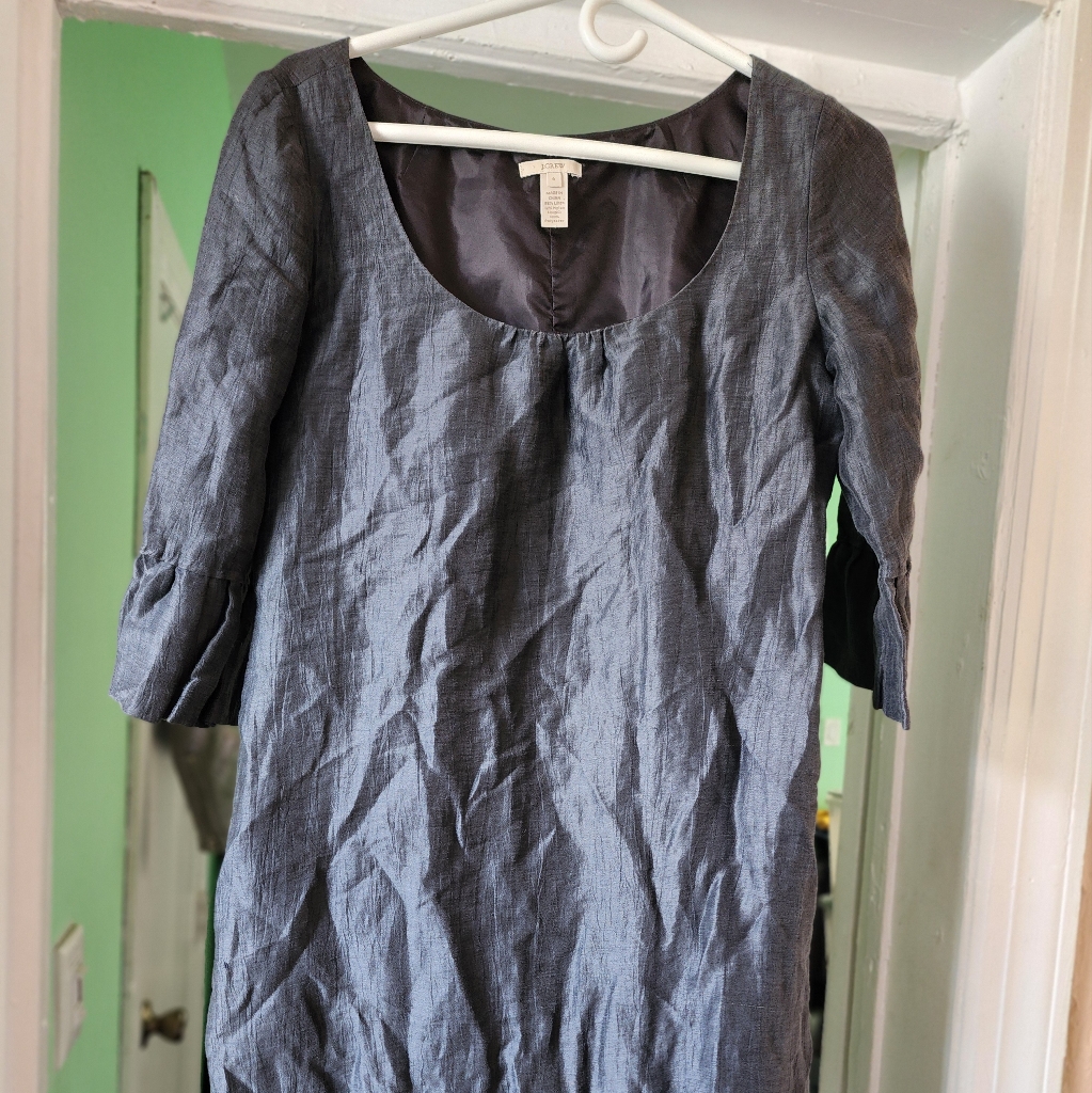 J.Crew Women's Soft Textured Casual Dress.